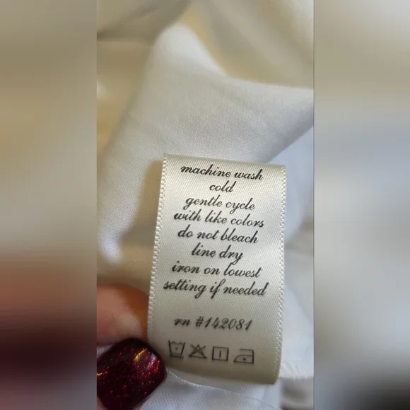 Altar’d State Embroidered Boho Maxi Dress White Floral Tiered Medium - Picture 9 of 13